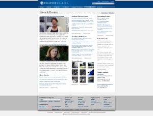 News home page